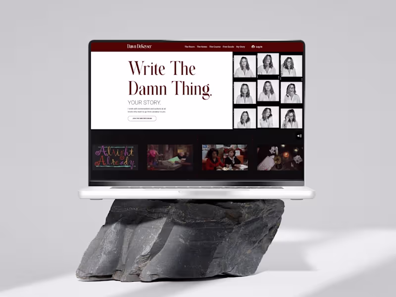 Cover image for Kajabi Website Redesign with Updated Branding