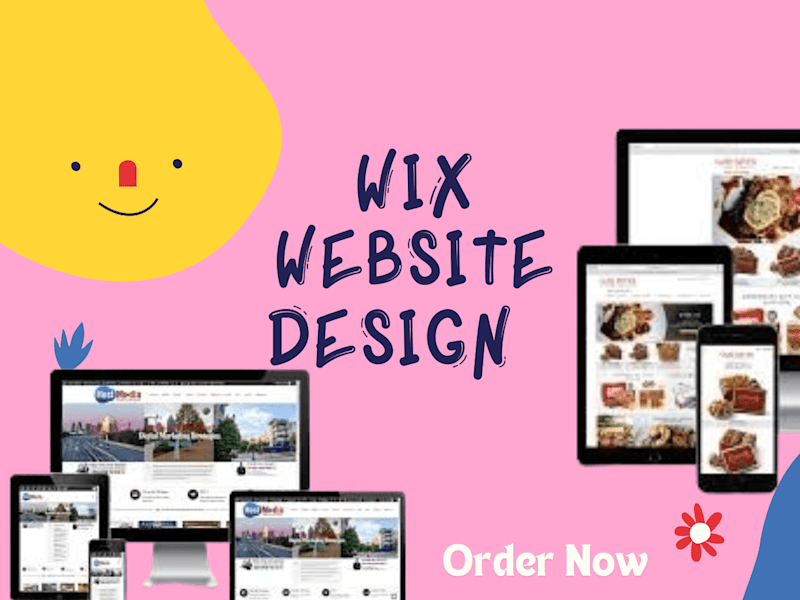 Cover image for Wix website design
