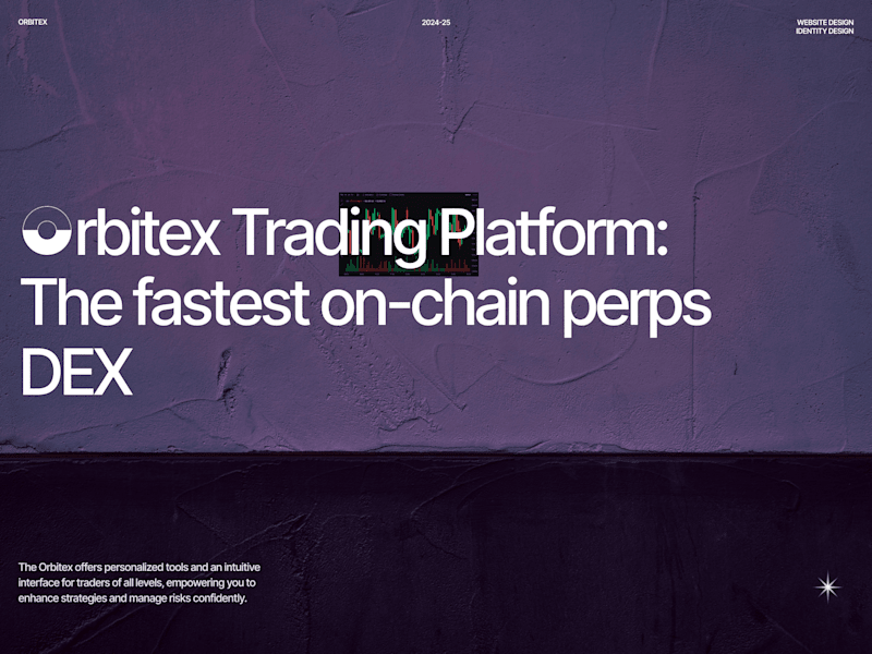 Cover image for Orbitex: The fastest on-chain perps DEX