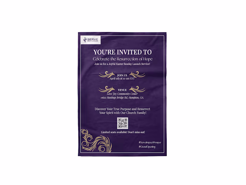 Cover image for Invitation card for a grand opening