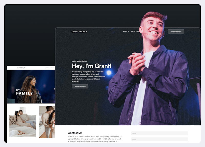 Cover image for Grant Troutt Personal Website Design
