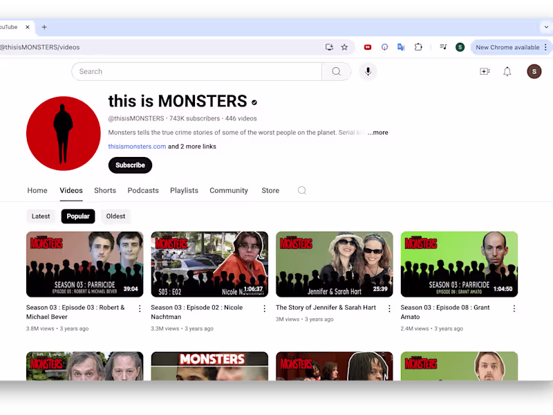 Cover image for this is MONSTERS