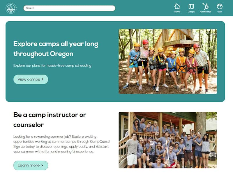 Cover image for Campquest Web & Dashboard Application Development