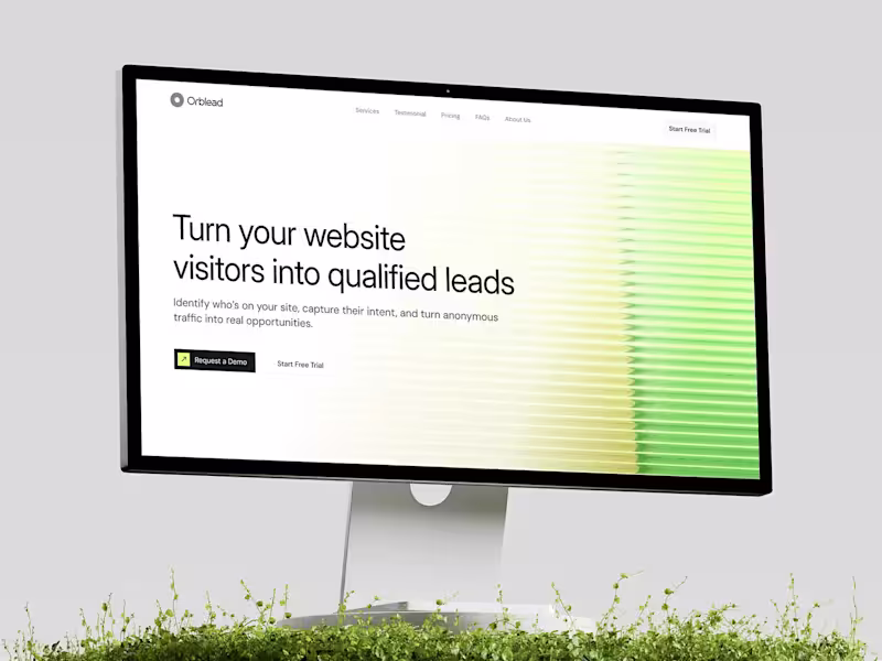 Cover image for Orblead Lead gen SaaS Website Design