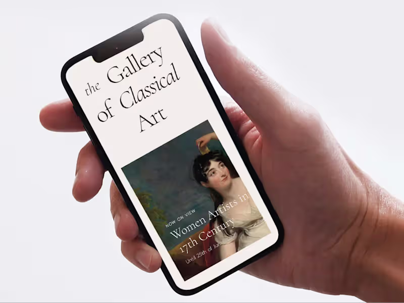 Cover image for UX/UI Master Project