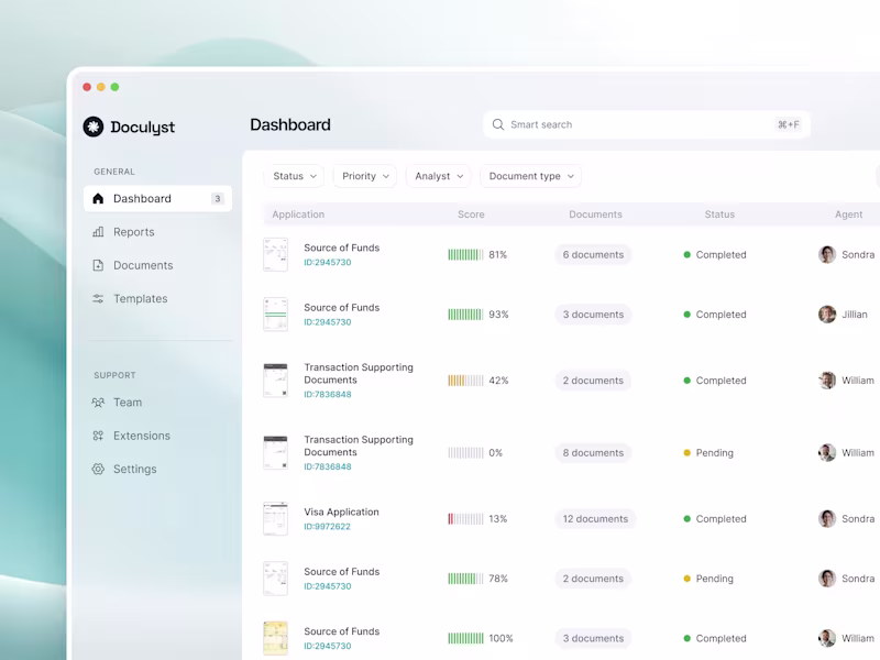 Cover image for Doculyst: AI Document Analysis Tool | Landing Page