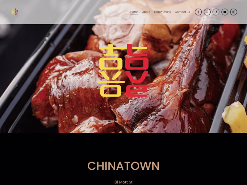 Cover image for Restaurant Website
