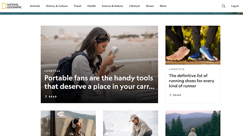 Cover image for Content Strategist For National Geographic 
