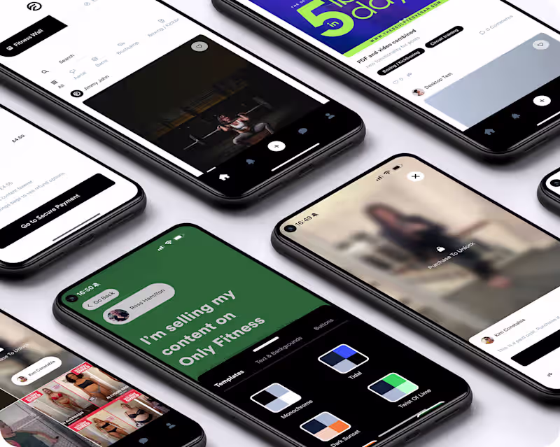 Cover image for OnlyFitness App Development (UI/UX & Coding)