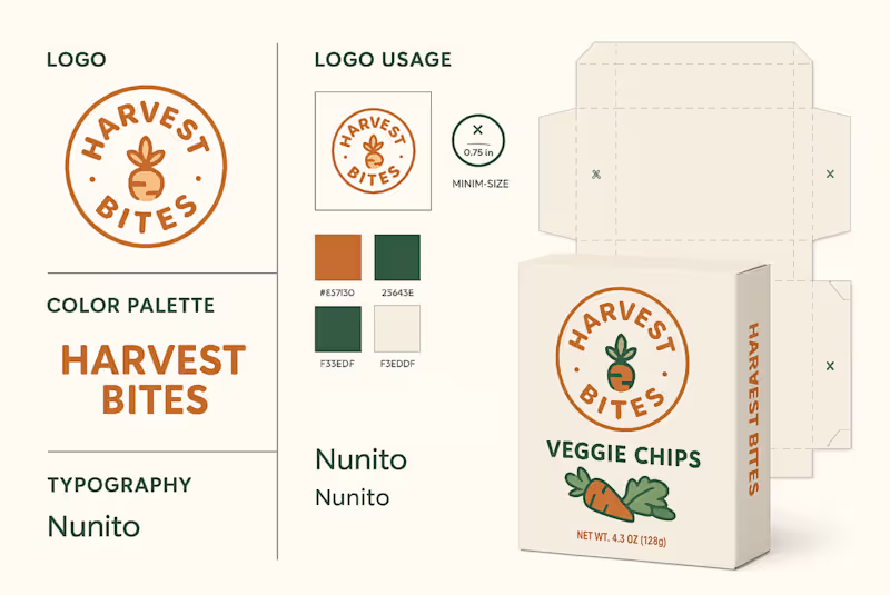 Cover image for Harvest Bites Veggie Chips