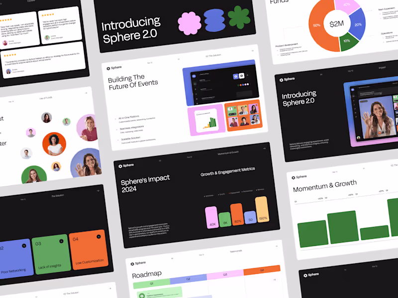 Cover image for Pitch Deck Design / Presentation Design