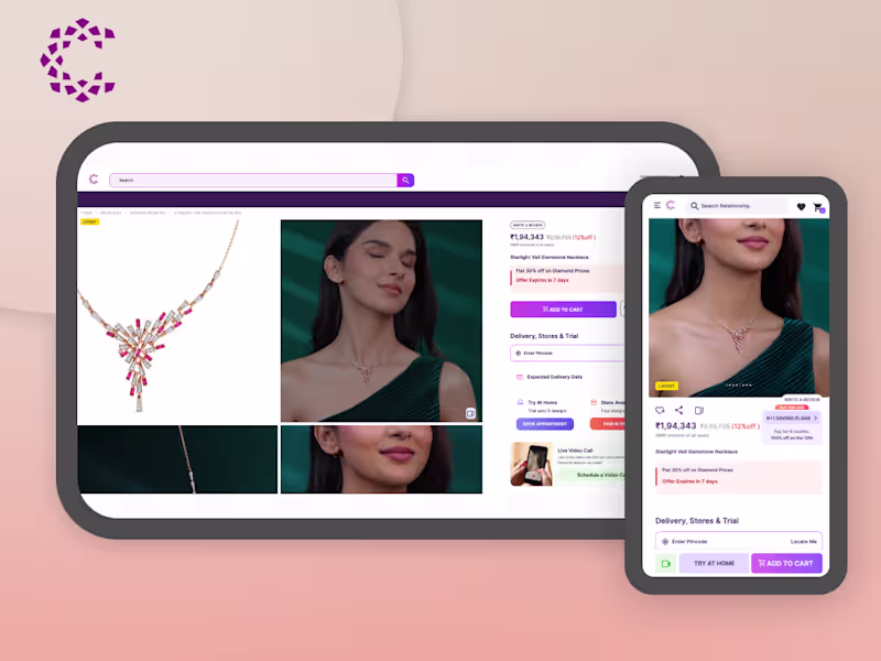 Cover image for  CaratLane | Build a Shopify 2.0 Website
