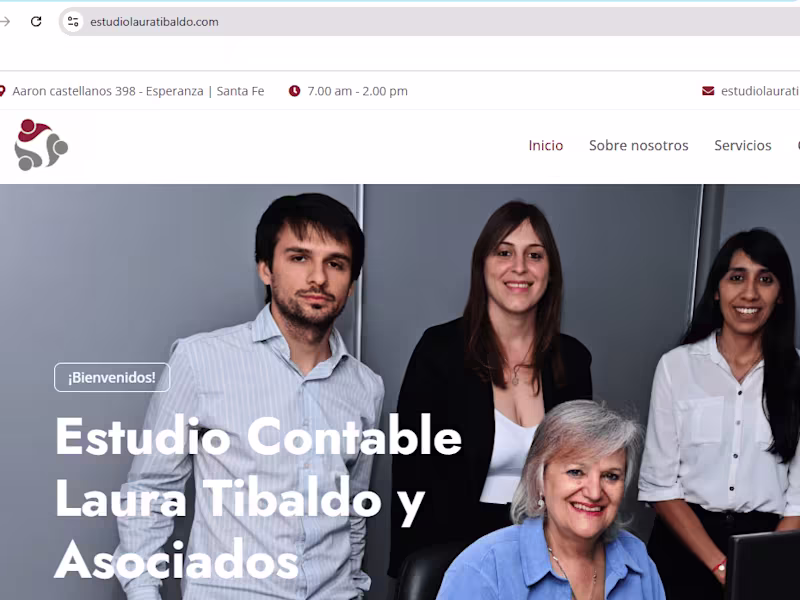 Cover image for Estudio Contable Laura Tibaldo