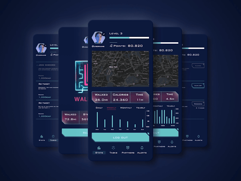 Cover image for Walkers NFT - App and Web Promotion