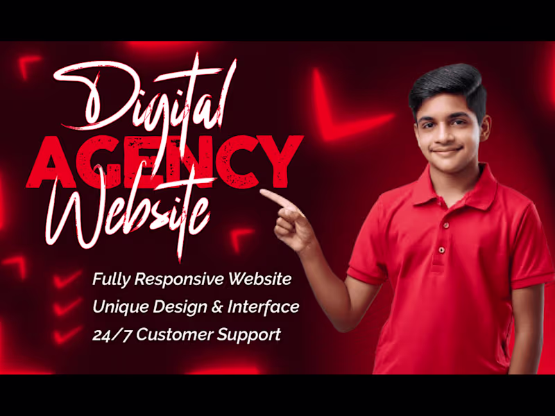 Cover image for I will develop a wp agency website or smma website