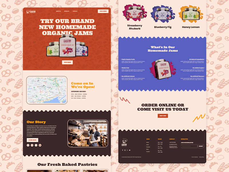 Cover image for Gastry Bread & Bakery (Framer development)