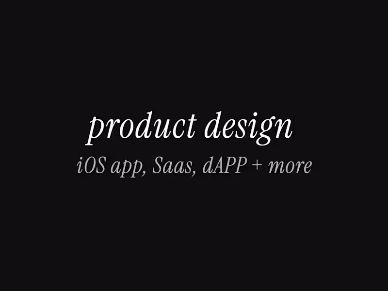 Cover image for Product design