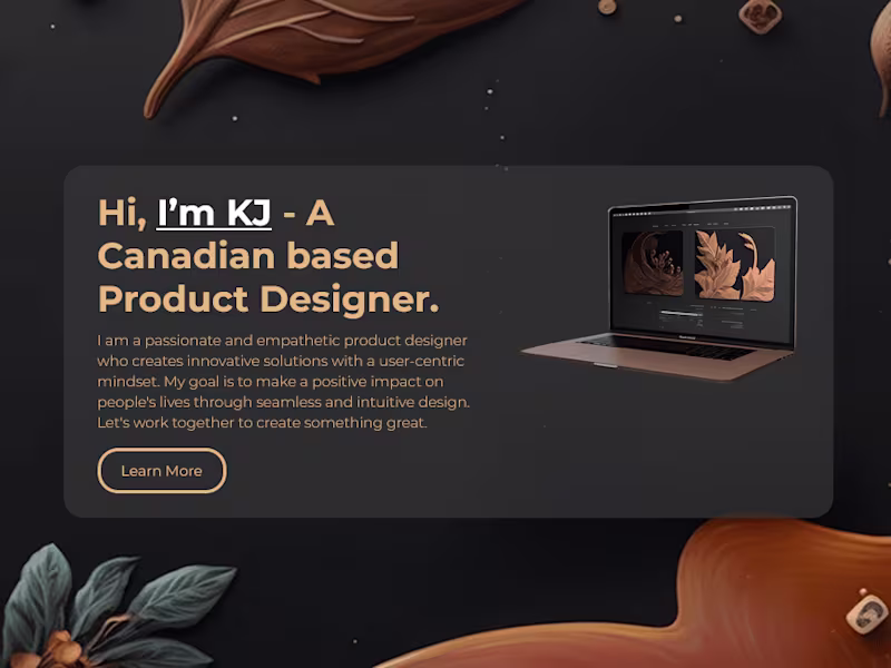 Cover image for KJ Deodato - Product Designer