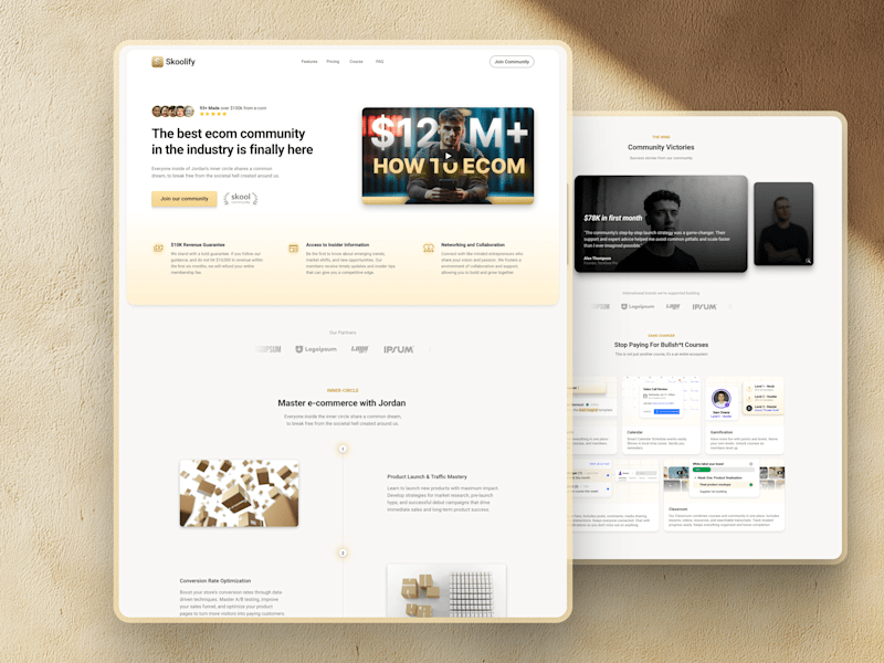 Cover image for Skoolify Template: Framer Development