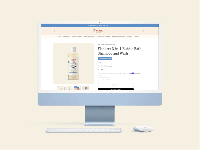 Cover image for Flanders Skin Care