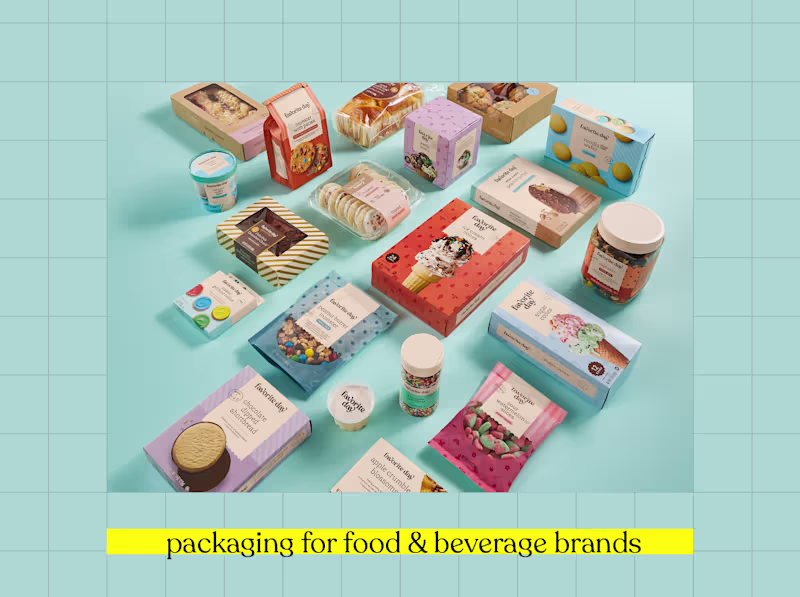 Cover image for Food & Beverage Packaging Design