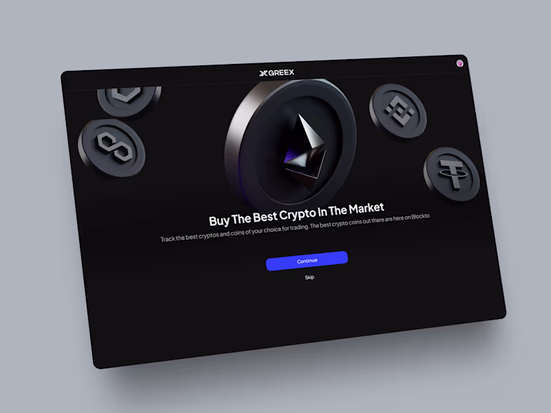 Cover image for Greex : A defi trading platform