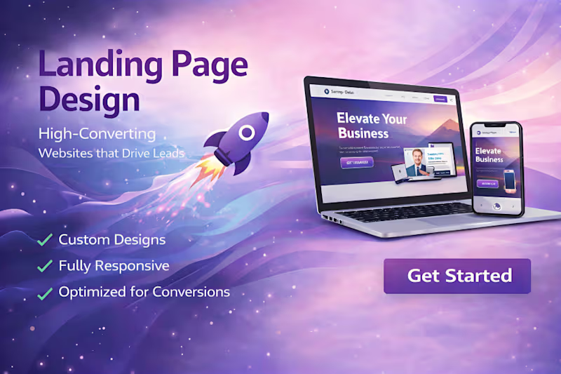 Cover image for High-Converting Landing Page for Ads, Leads & Launches