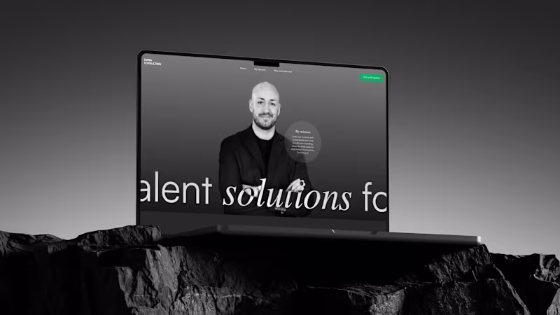 Cover image for HR Consulting Website on Framer