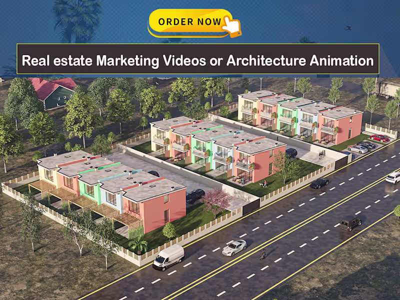 Cover image for Real estate Marketing Videos or Architecture Animation