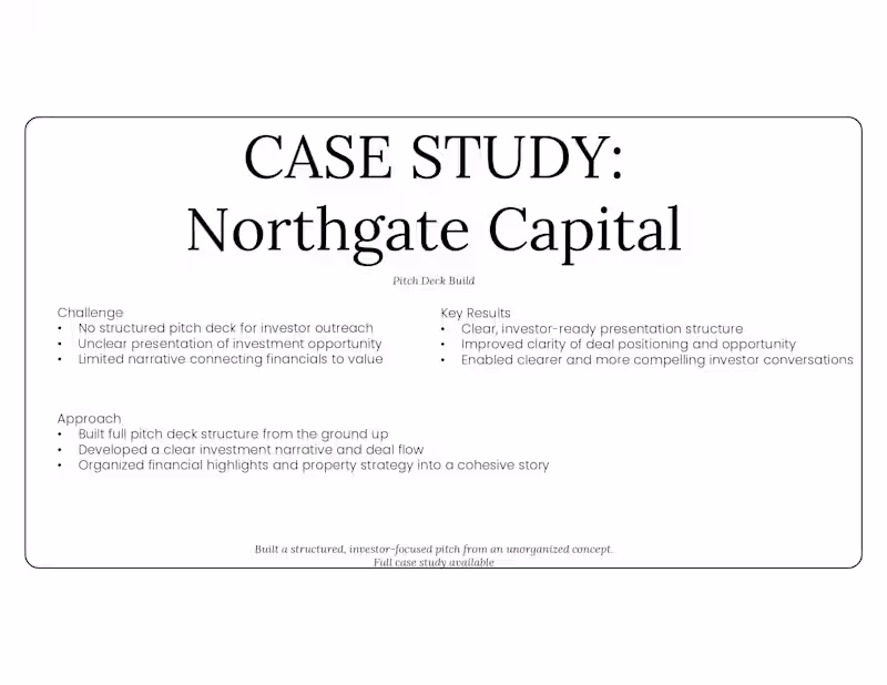 Cover image for Pitch Deck Build