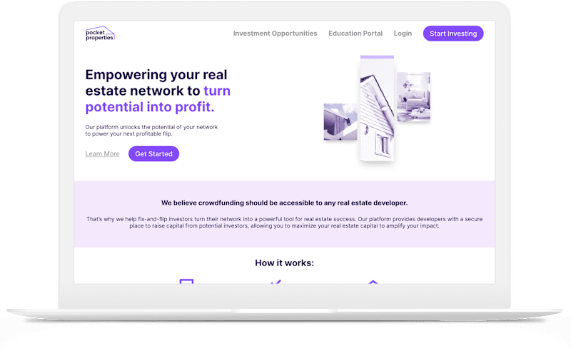 Cover image for Pocket Properties - Landing Page