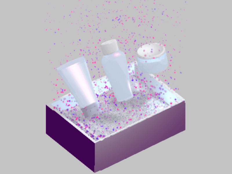 Cover image for Interactive animation for Produces Cosmetics