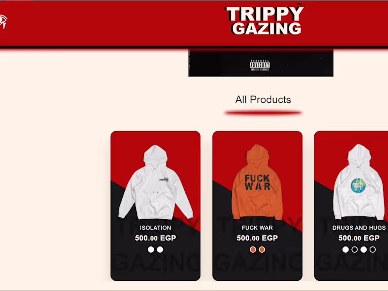 Cover image for Trippy Gazing