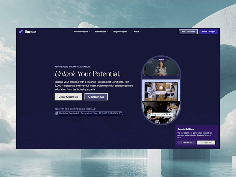Cover image for Fluence Trainings Website Migration to Framer