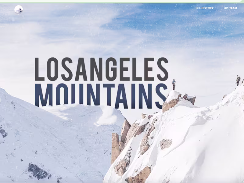 Cover image for Los Angeles Mountains