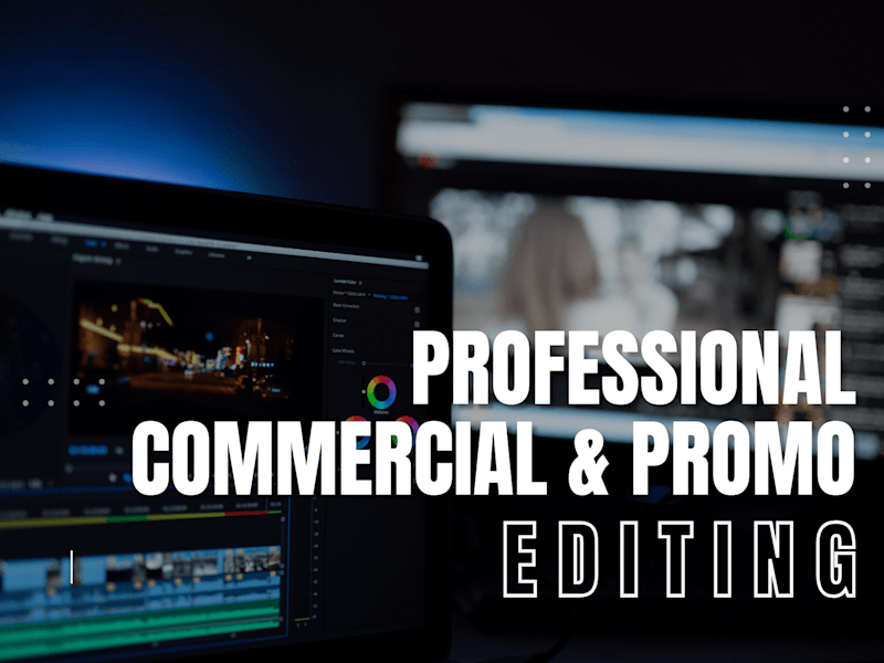 Cover image for Commercial video editing