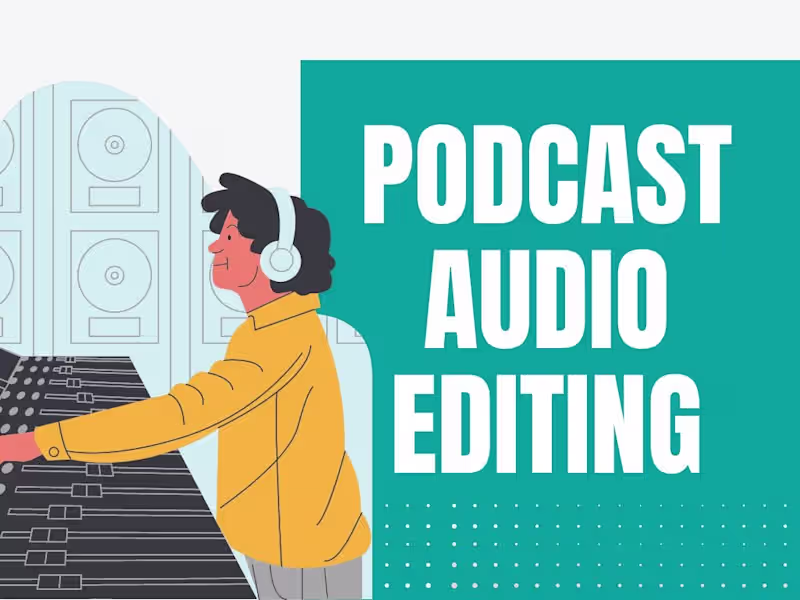 Cover image for Podcast Audio Editing