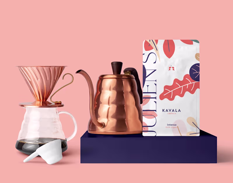 Cover image for Julien's coffee place