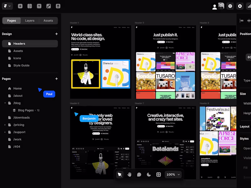 Cover image for Framer or Webflow — Website & Landing Page Design