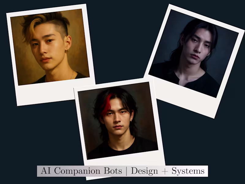 Cover image for Custom AI Companion Bots | Design + Systems