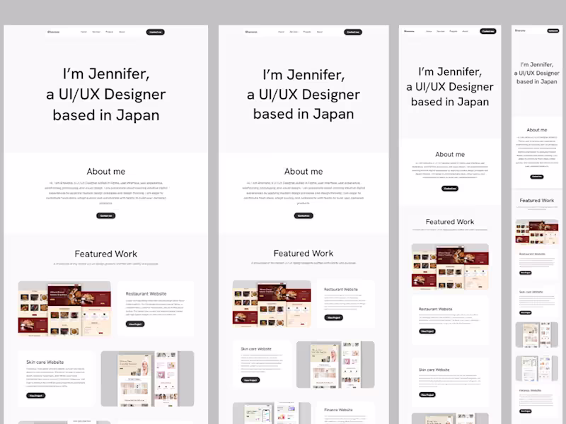 Cover image for Website Design | Figma to Framer | UI UX Design