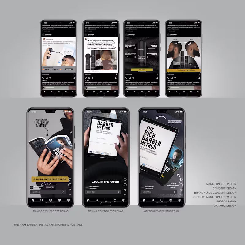 Cover image for Marketing (Print, Digital & Social - Various Clients)