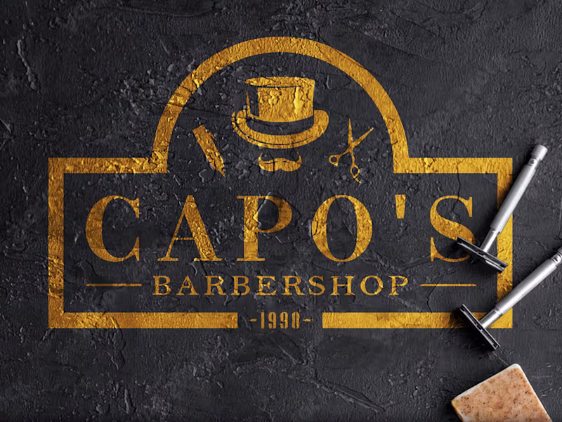 Cover image for CAPO's Barbershop - Logo & Flyers