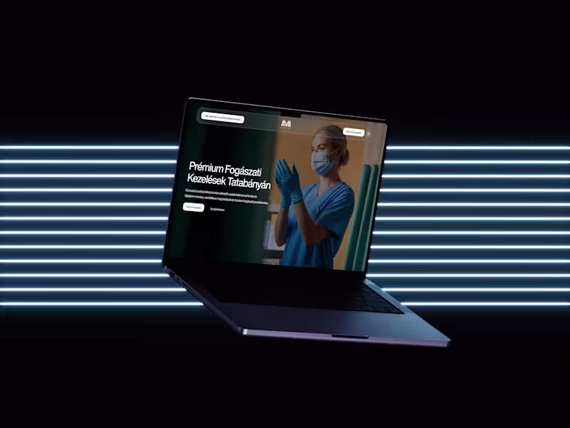 Cover image for Website Redesign for Belvarosi Fogaszat Tatabanya