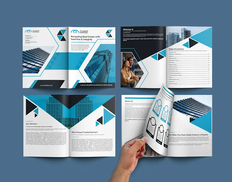 Cover image for Real Estate Portfolio Design | Company Profile Design
