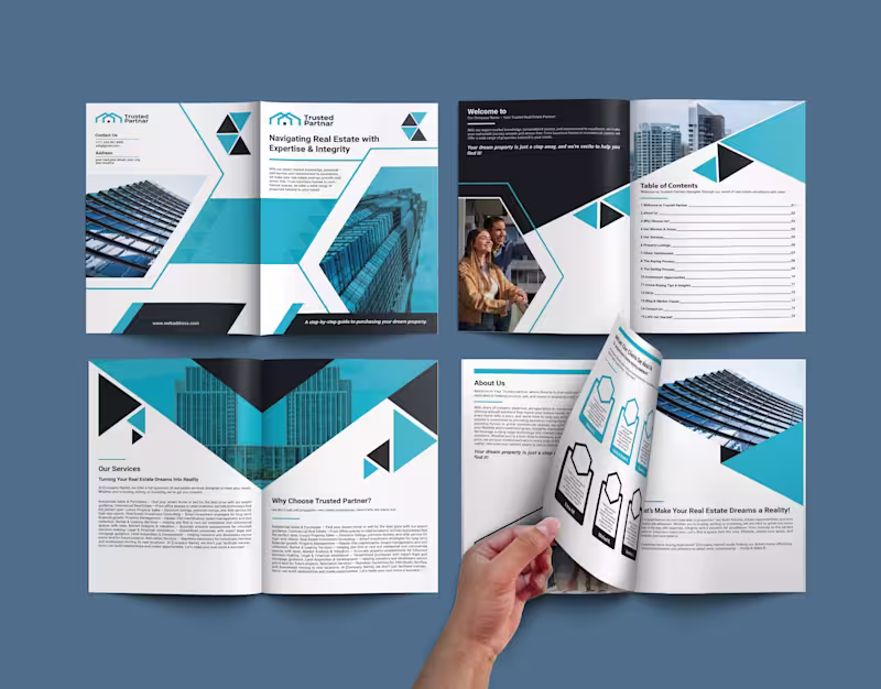 Cover image for Real Estate Portfolio Design | Company Profile Design