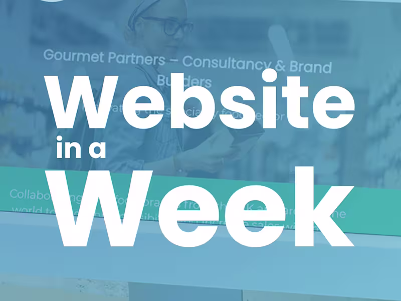 Cover image for Website in a Week