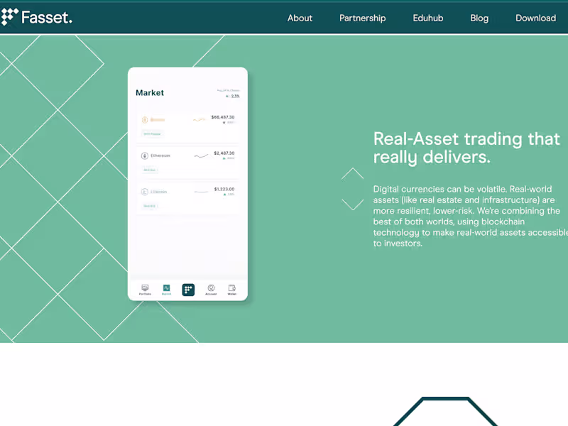 Cover image for Fasset: Digital Crypto Wallet