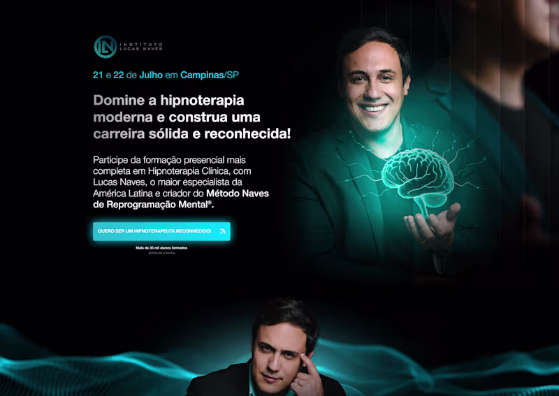 Cover image for Crafted the visual identity and high-converting landing page...