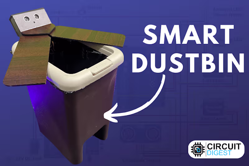 Cover image for Smart Dustbin using Arduino